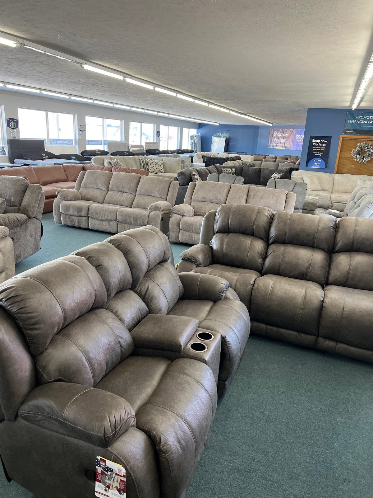 Living room furniture in stock at BoxDrop Kalamazoo